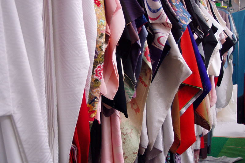 様々な着物・和服の数々