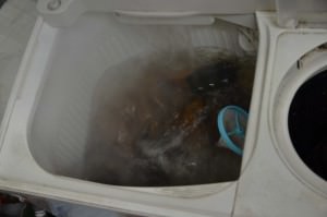 二層式洗濯機