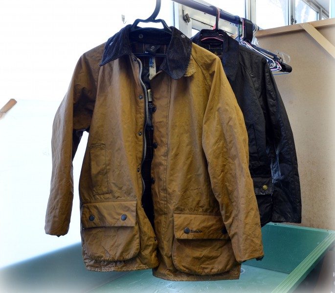 Barbour オイルドコート