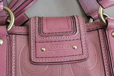 COACH ハンドバッグ ピンク色