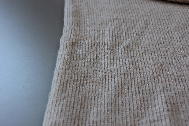 ニットの毛玉取り後