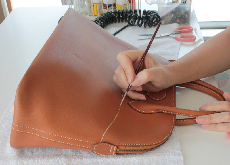 バッグの染め替え事例