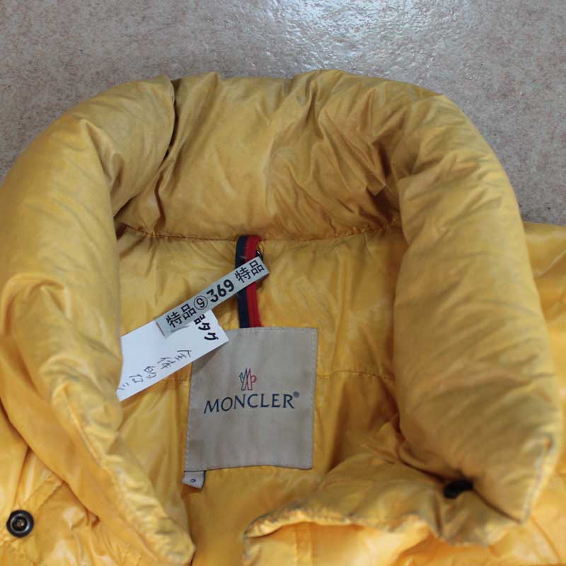 モンクレール クリーニング 検品工程