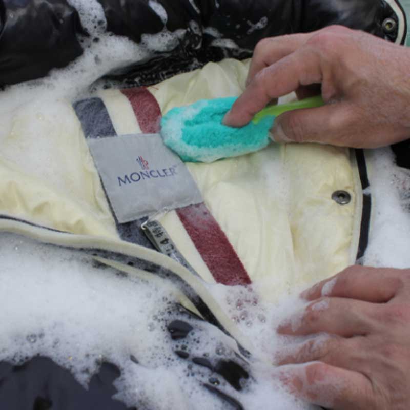 モンクレール クリーニング ビフォーアフター